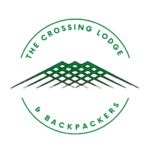 The Crossing Lodge and Backpackers Logo